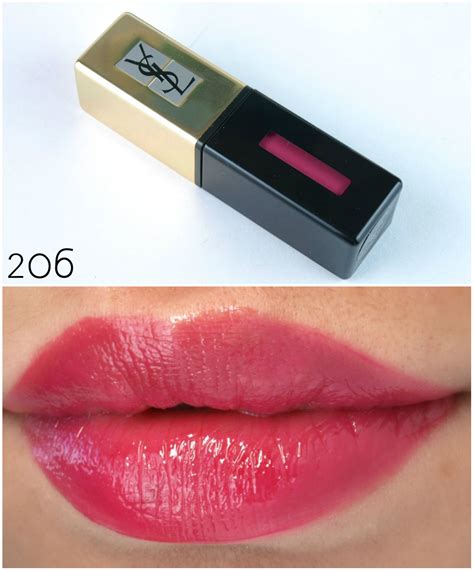 ysl glossy stain 204|ysl lip stain reviews.